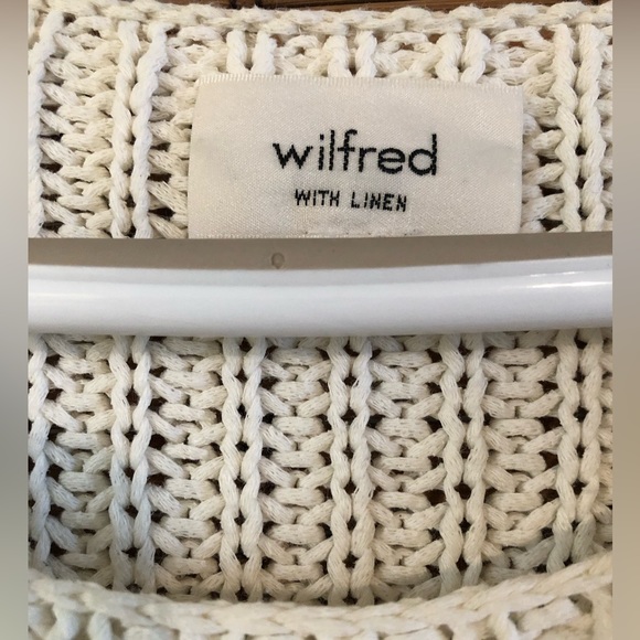 Wilfred linen blend knit sweater - Picture 2 of 5